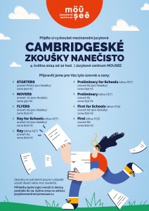 Cambridgeské zkoušky NANEČISTO - 2024